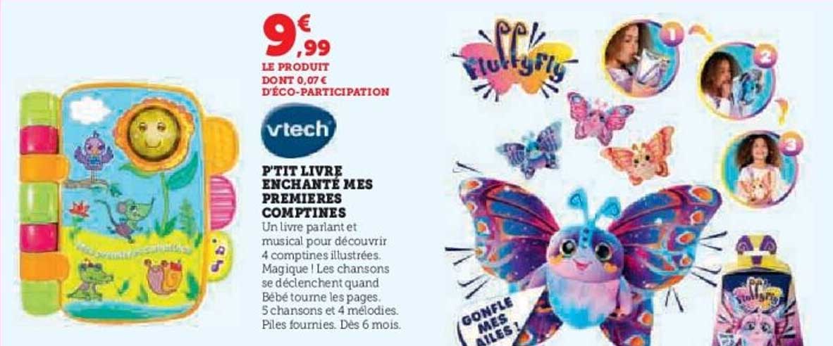 P'tit livre enchanté mes premières comptines