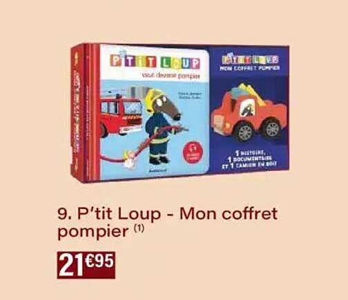 P’tit Loup - Mon coffret pompier