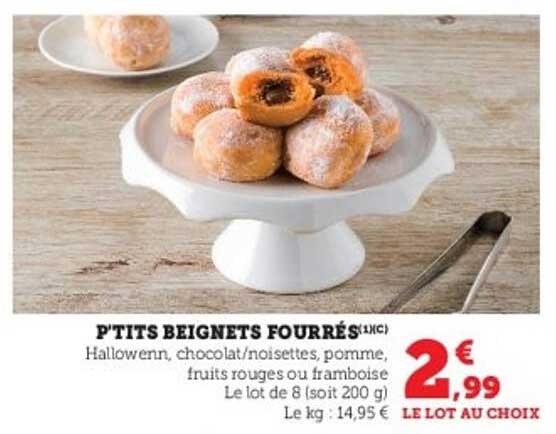 P'TITS BEIGNETS FOURRÉS