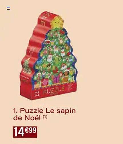 Puzzle Le sapin de Noël