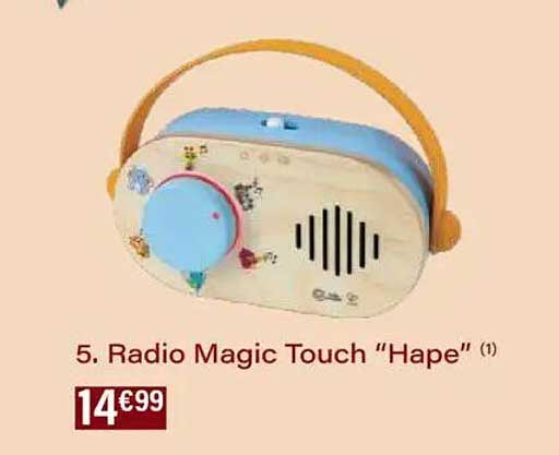 Radio Magic Touch "Hape"