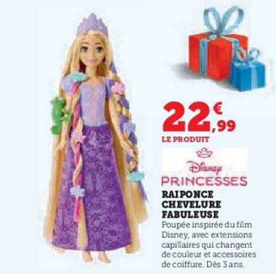 RAIPONCE CHEVELURE FABULEUSE