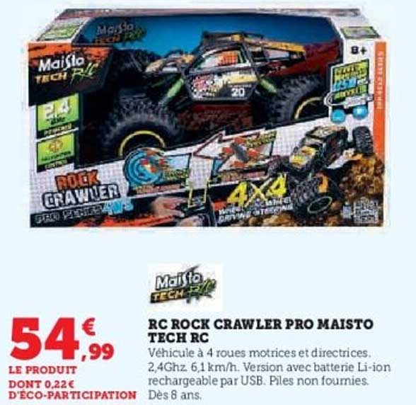 RC ROCK CRAWLER PRO MAISTO TECH RC