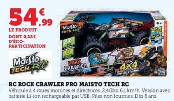 RC ROCK CRAWLER PRO MAISTO TECH RC