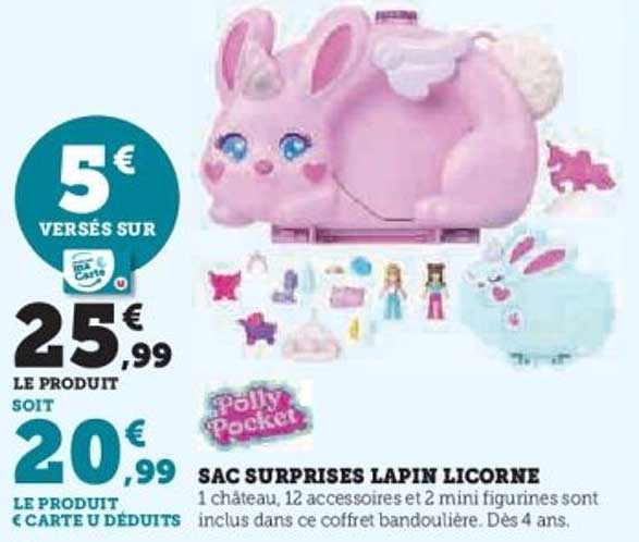 SAC SURPRISES LAPIN LICORNE