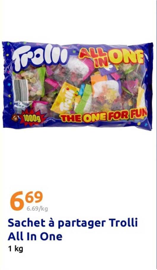 Sachet à partager Trolli All In One