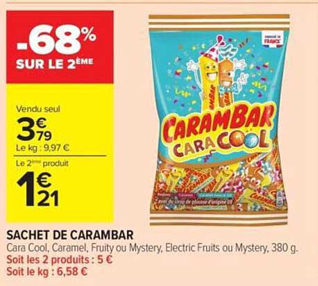 SACHET DE CARAMBAR