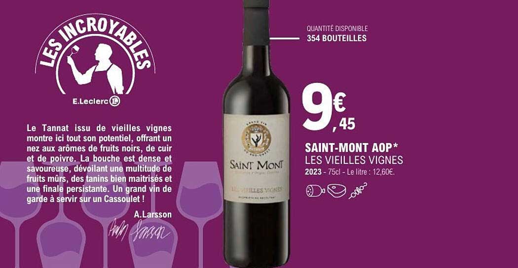 SAINT-MONT AOP* LES VIEILLES VIGNES