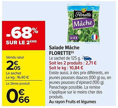 Salade Mâche FLORETTE