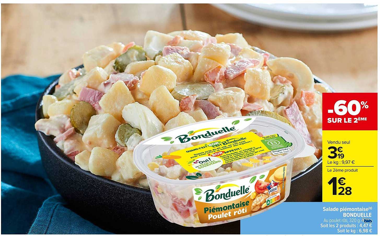 Salade piémontaise Bonduelle