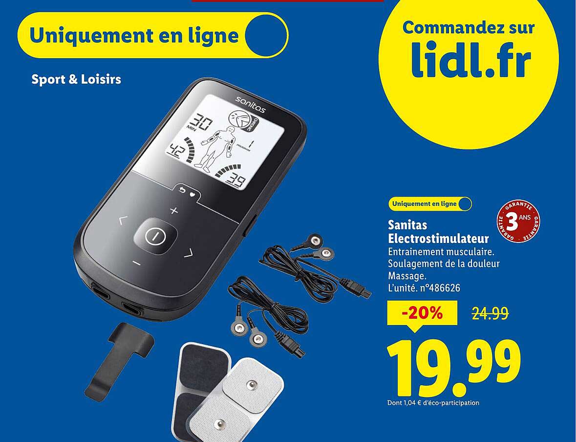 Sanitas Electrostimulateur