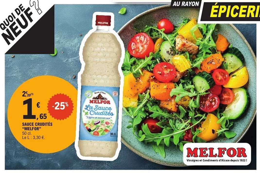 SAUCE CRUDITÉS "MELFOR"