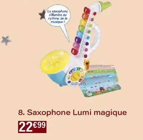 Saxophone Lumi magique