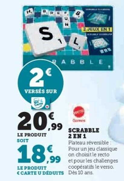SCRABBLE 2 EN 1