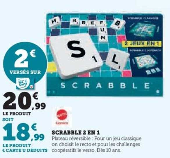 SCRABBLE 2 EN 1