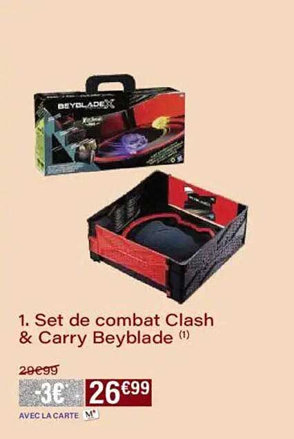 Set de combat Clash & Carry Beyblade