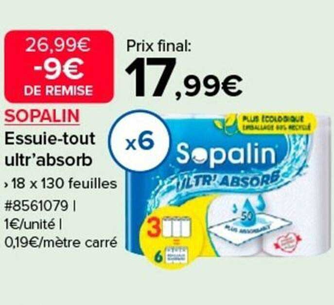SOPALIN Essuie-tout ultr'absorb