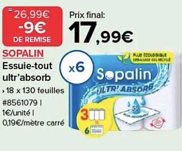 SOPALIN Essuie-tout ultr'absorb