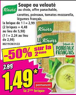 Soupe ou velouté