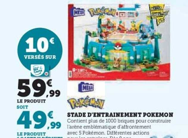 STADE D'ENTRAINEMENT POKEMON