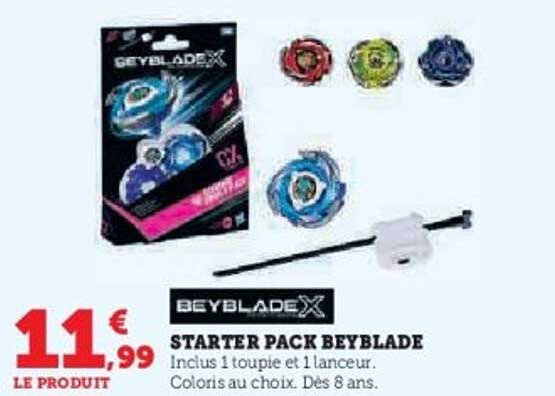 STARTER PACK BEYBLADE