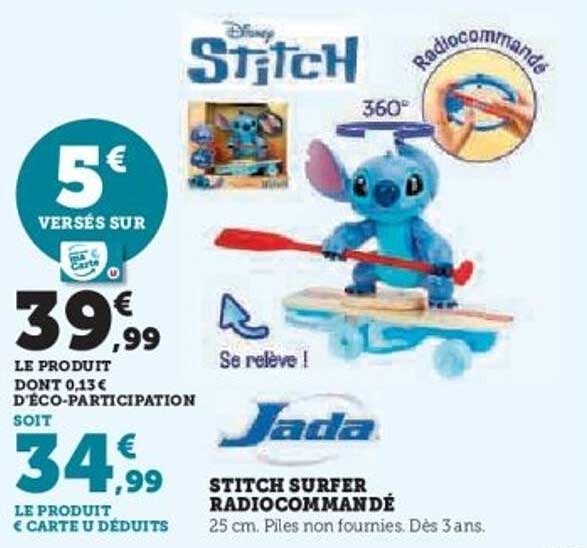 STITCH SURFER RADIOCOMMANDE