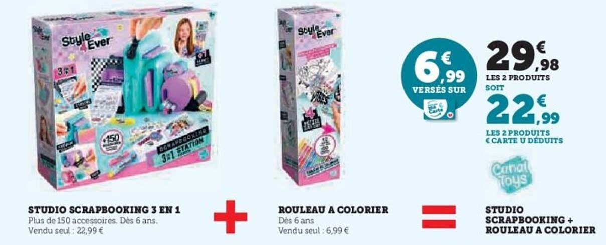 STUDIO SCRAPBOOKING 3 EN 1