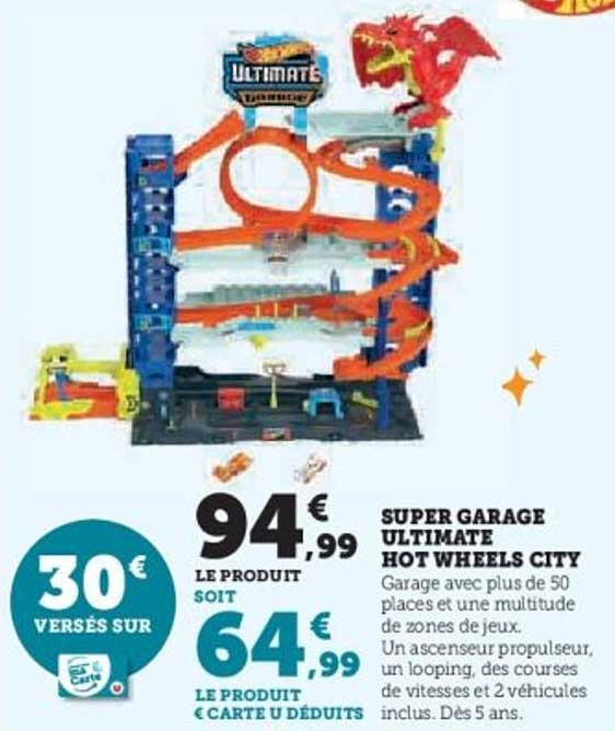 SUPER GARAGE ULTIMATE HOT WHEELS CITY