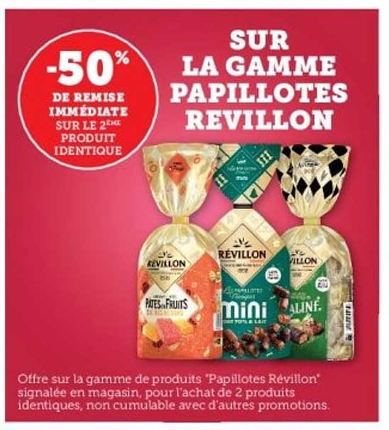SUR LA GAMME PAPILLOTES REVILLON