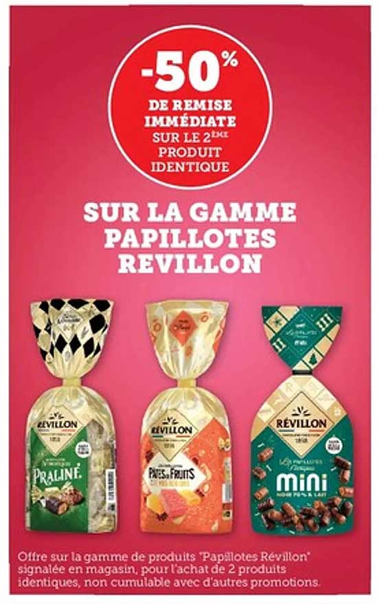 SUR LA GAMME PAPILLOTES REVILLON