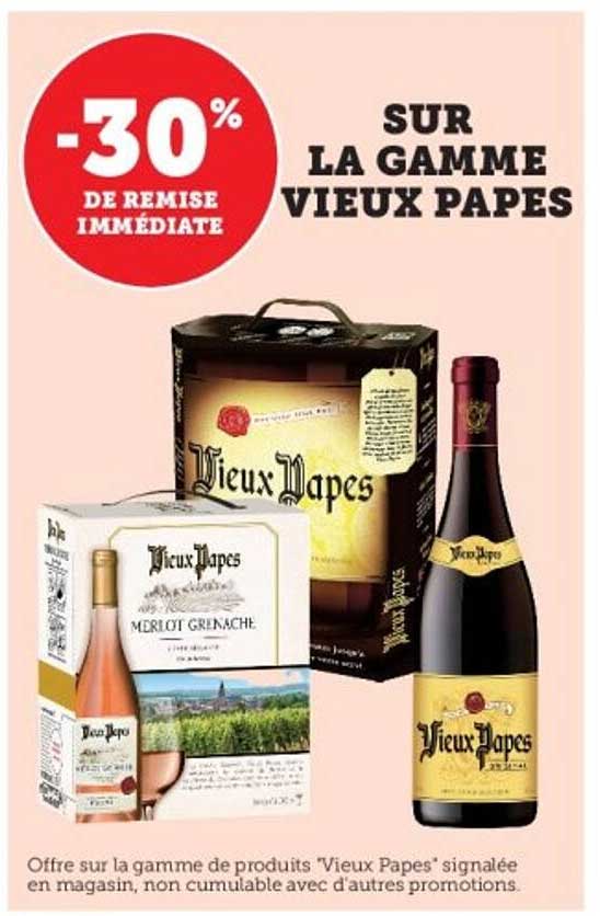 SUR LA GAMME VIEUX PAPES
