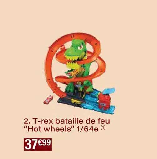 T-rex bataille de feu "Hot wheels" 1/64e