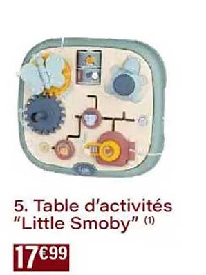 Table d'activités "Little Smoby"