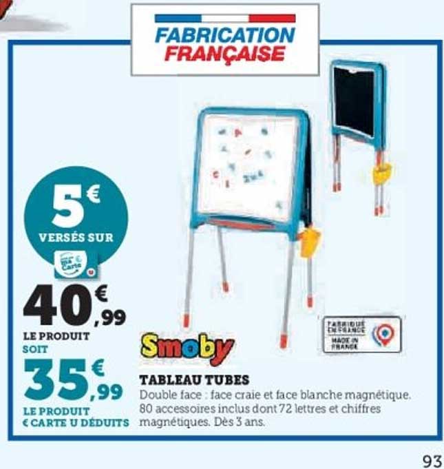 TABLEAU TUBES