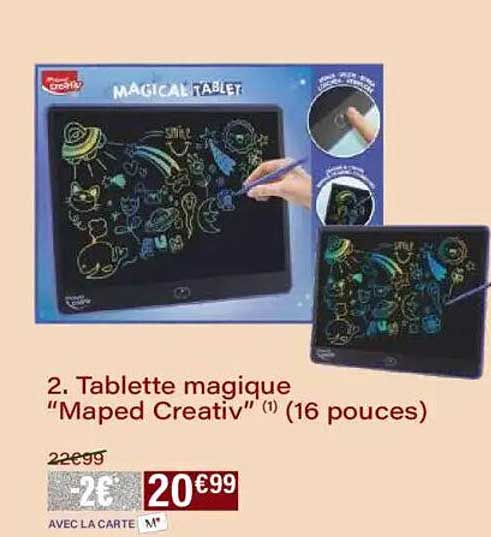 Tablette magique "Maped Creativ" (16 pouces)