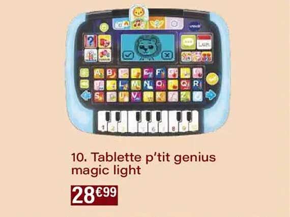 Tablette p’tit genius magic light