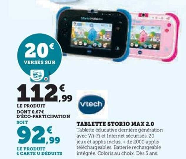 TABLETTE STORIO MAX 2.0