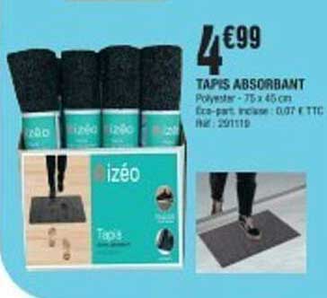 TAPIS ABSORBANT