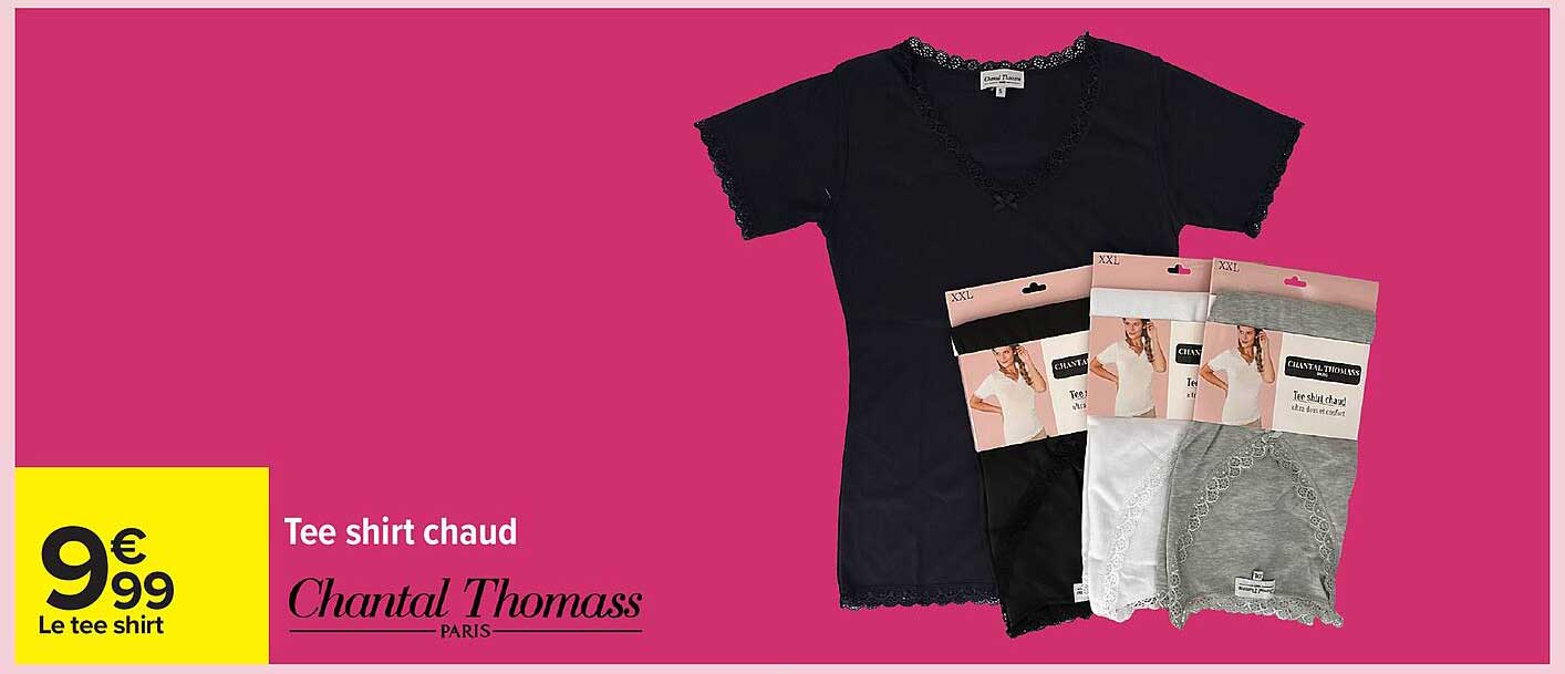 Tee shirt chaud