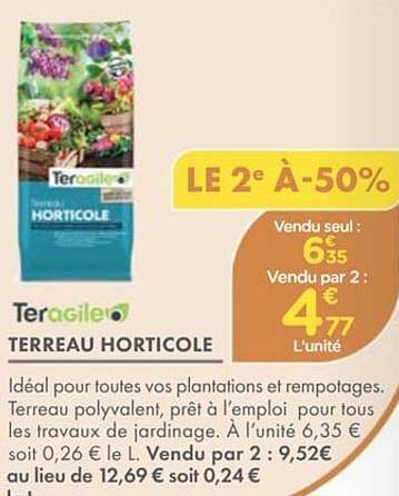 TERREAU HORTICOLE