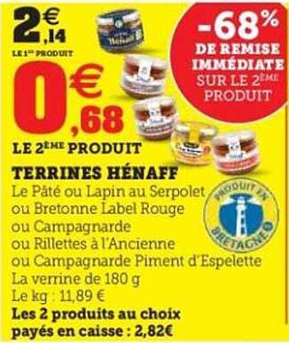 Terrines Hénaff