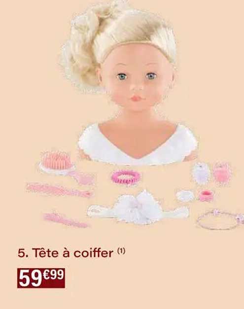 Tête à coiffer