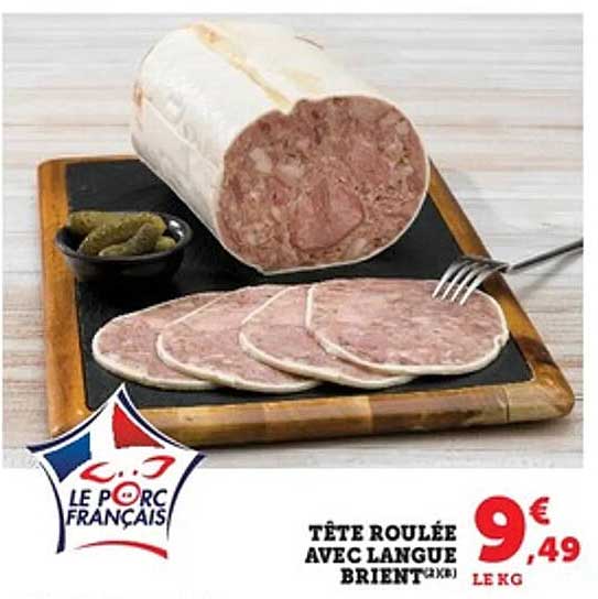 TÊTE ROULÉE AVEC LANGUE BRIENT
