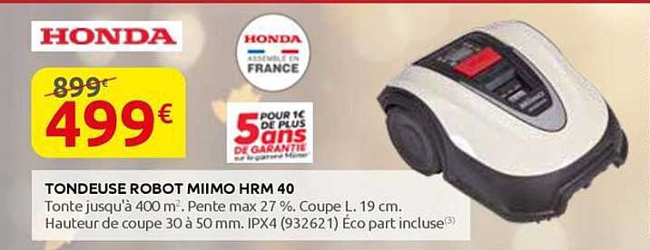 TONDEUSE ROBOT MIIMO HRM 40
