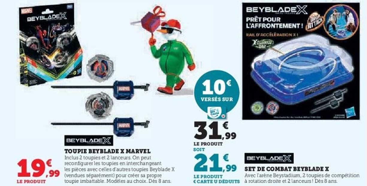 TOUPIE BEYBLADE X MARVEL