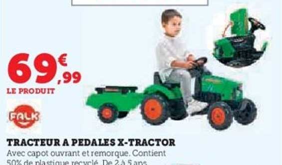 TRACTEUR A PEDALES X-TRACTOR