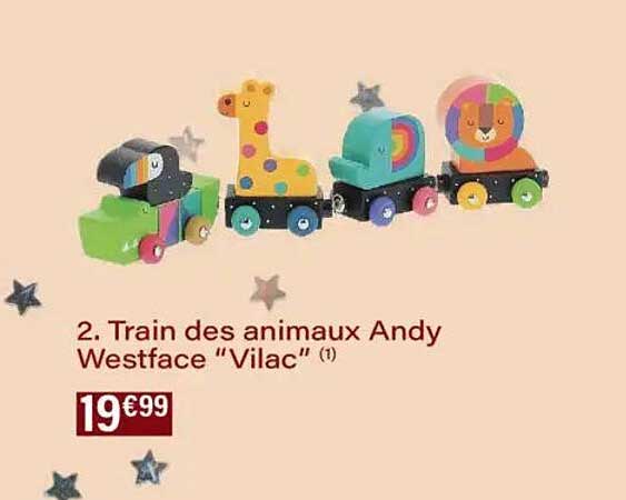 Train des animaux Andy Westface "Vilac"