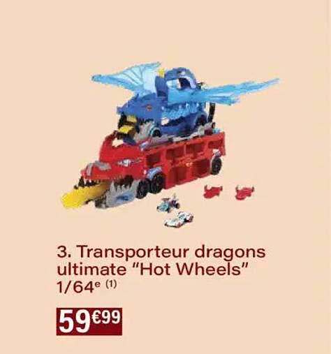 Transporteur dragons ultimate "Hot Wheels"