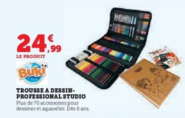 TROUSSE A DESSIN-PROFESSIONAL STUDIO