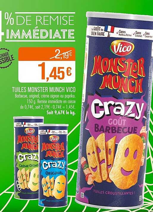 TUILES MONSTER MUNCH VICO